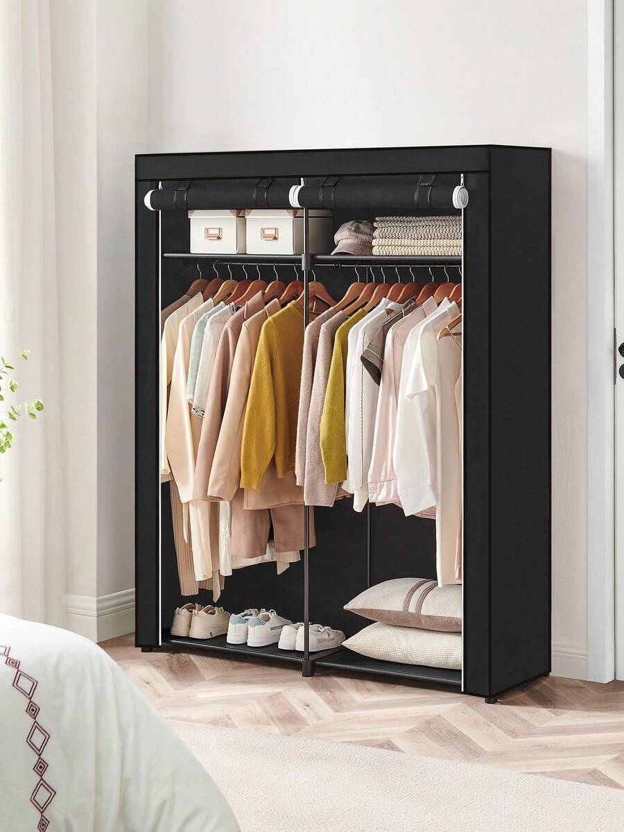 Wardrobe Closet Portable Fabric Cover - Lemari pakaian, lemari portabel untuk kamar