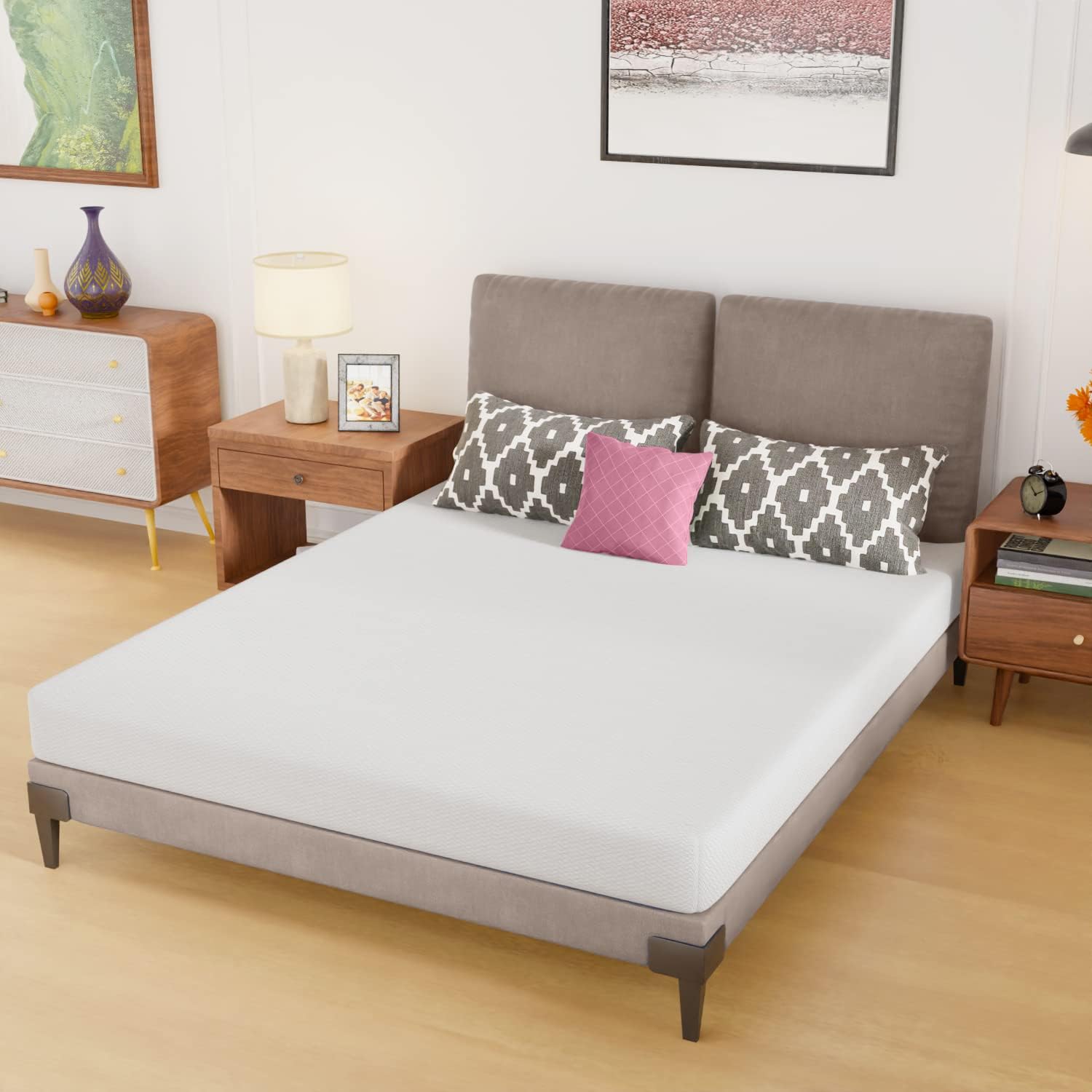 Memory Foam Mattress In A Box Queen - Kasur Ukuran Queen, Kasur Busa Memori