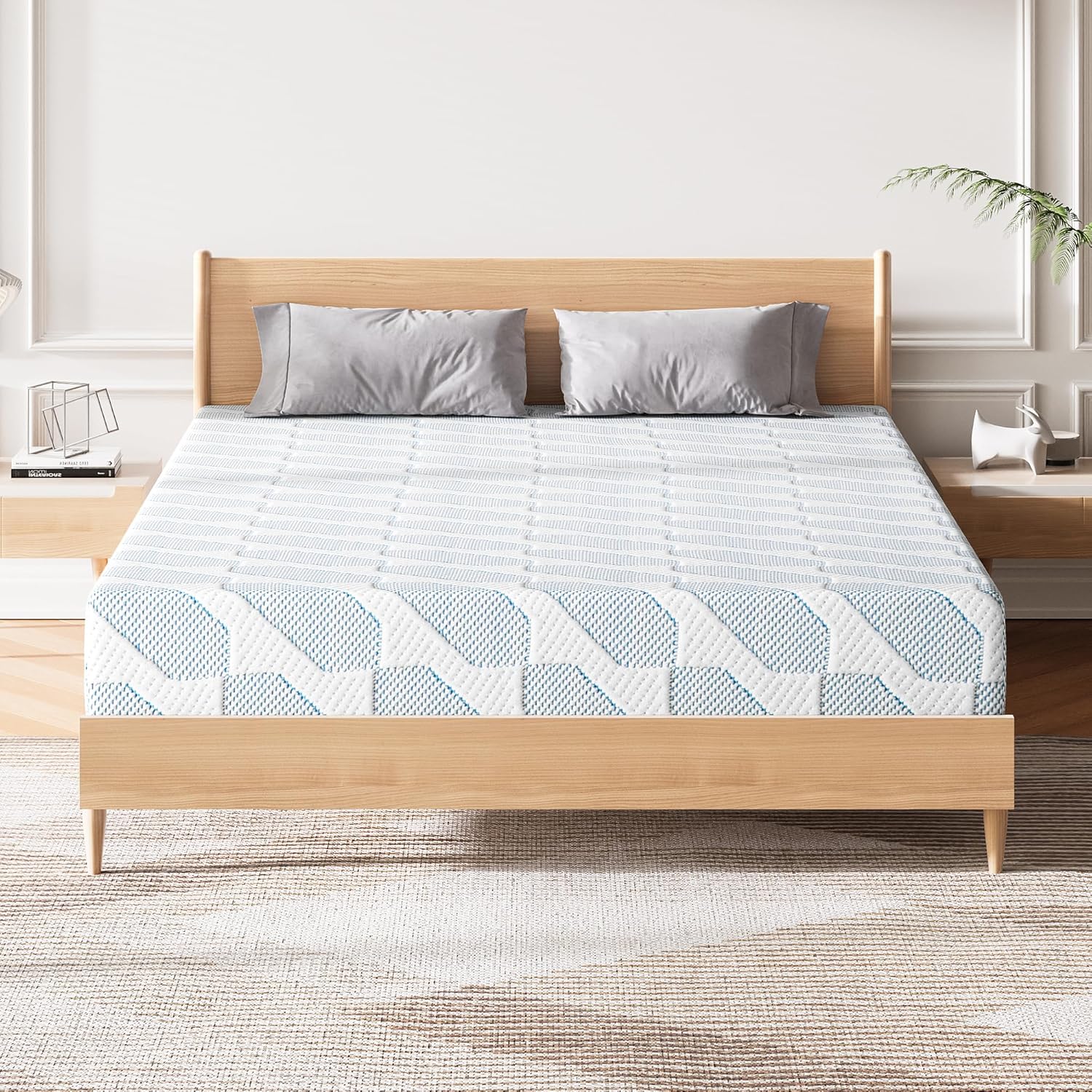 Memory Foam Mattress In A Box Queen - Kasur Ukuran Queen 10 Inci Kasur