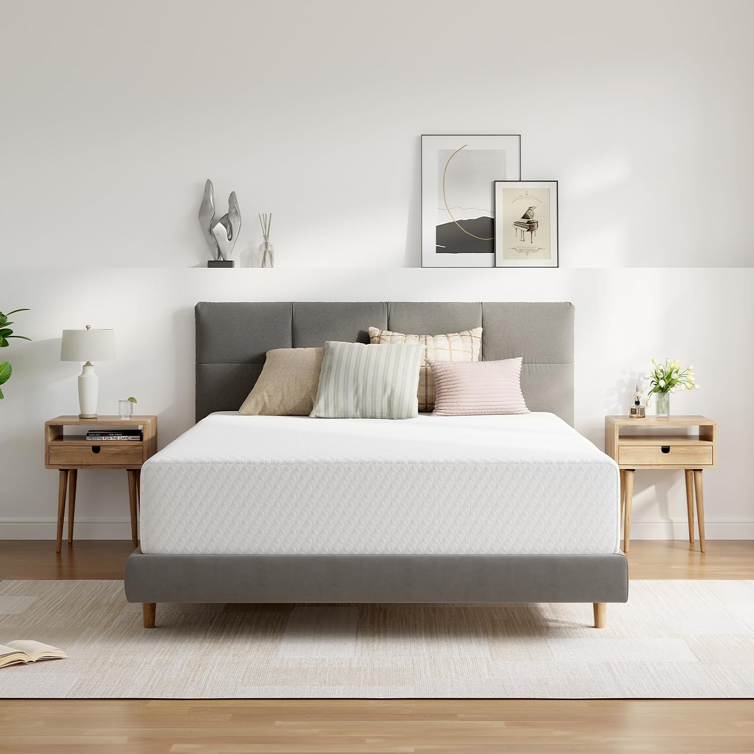 Memory Foam Mattress In A Box Queen - Kasur Busa Memori Ukuran King 12