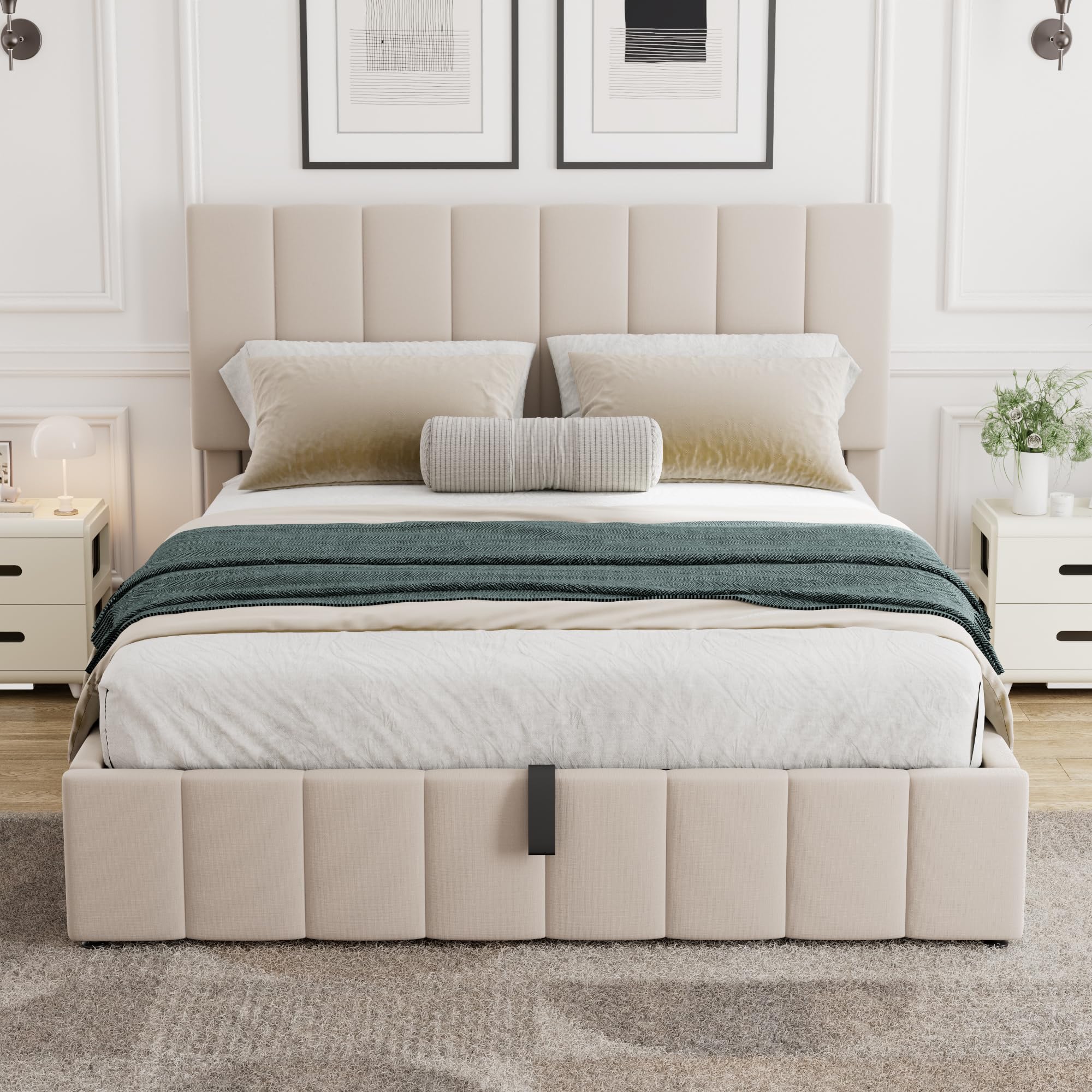 Tempat Tidur dengan Platform P - Gas Lift Storage Bed Hydraulic ulasan dan harga