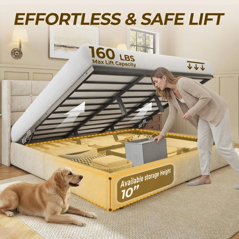 Rangka Tempat Tidur HISOFT Kin - Gas Lift Storage Bed Hydraulic ulasan dan harga
