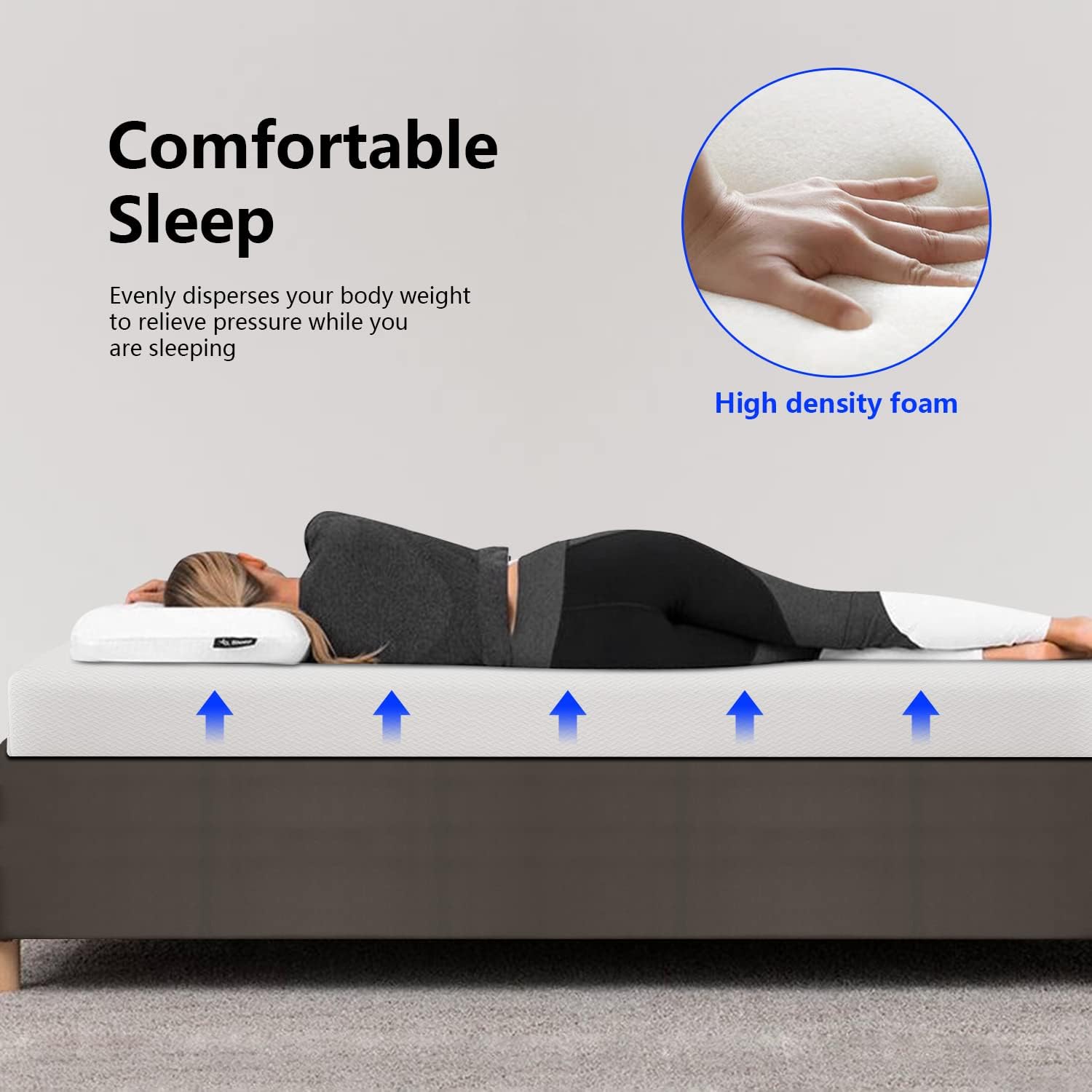Kasur Ukuran Queen, Kasur Busa - Memory Foam Mattress In A Box Queen ulasan dan harga