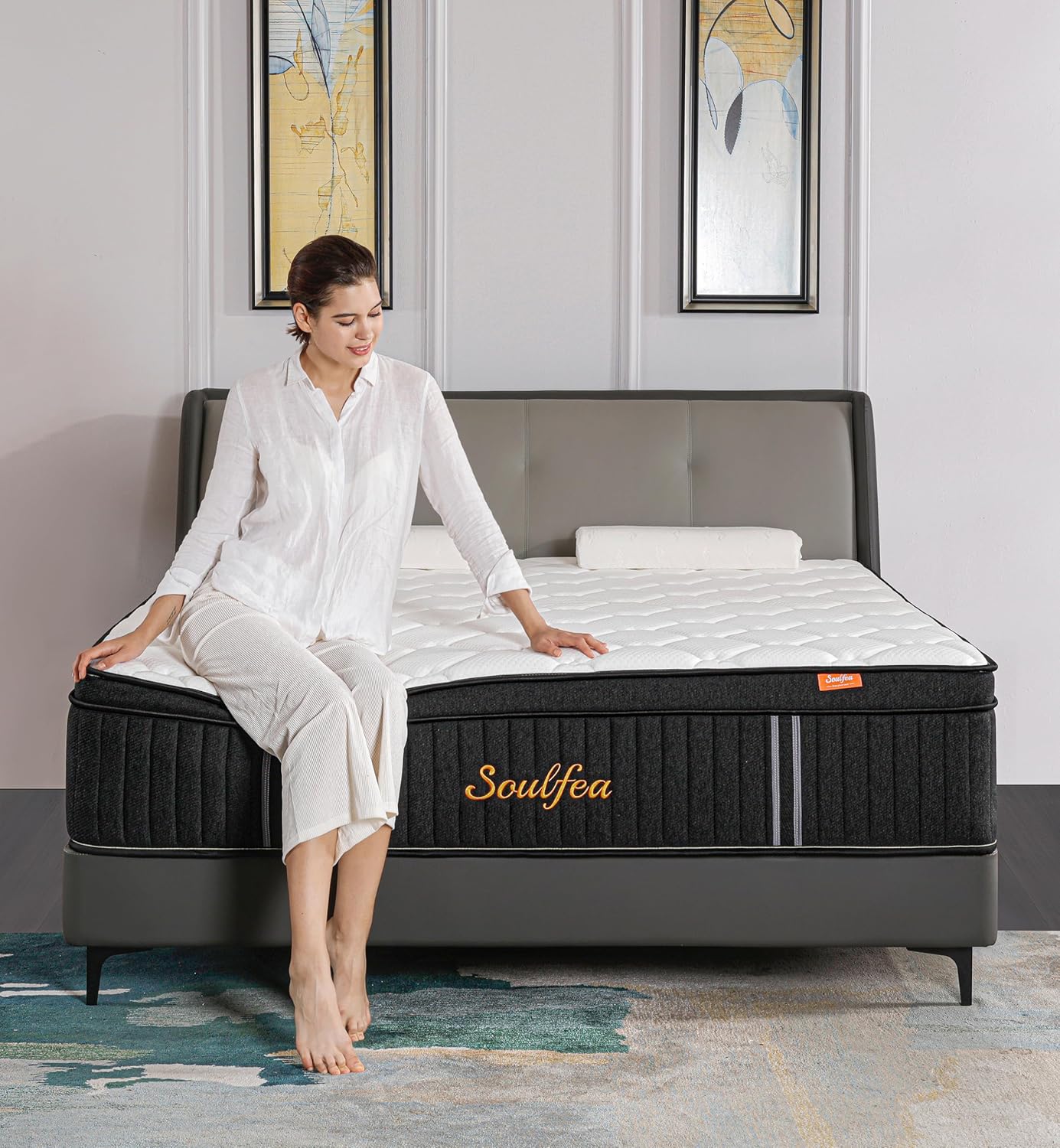 Kasur Queen Kasur Ukuran Queen - Memory Foam Mattress In A Box Queen ulasan dan harga