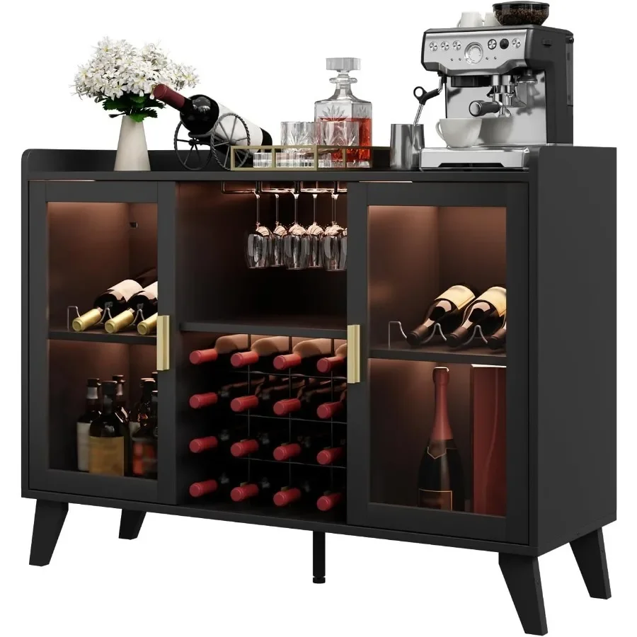 Lemari Bar dengan Lampu LED un - Storage ulasan dan harga
