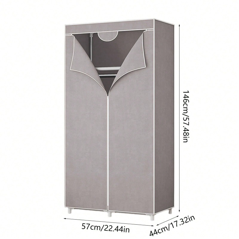 Lemari pakaian portabel berbah - Wardrobe Closet Portable Fabric Cover ulasan dan harga