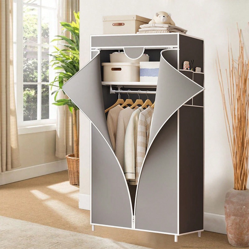 Lemari pakaian portabel berbah - Wardrobe Closet Portable Fabric Cover ulasan dan harga