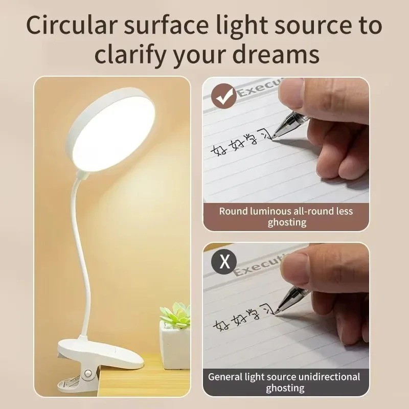 Lampu Meja Jepit USB Portabel  - Office Furniture ulasan dan harga