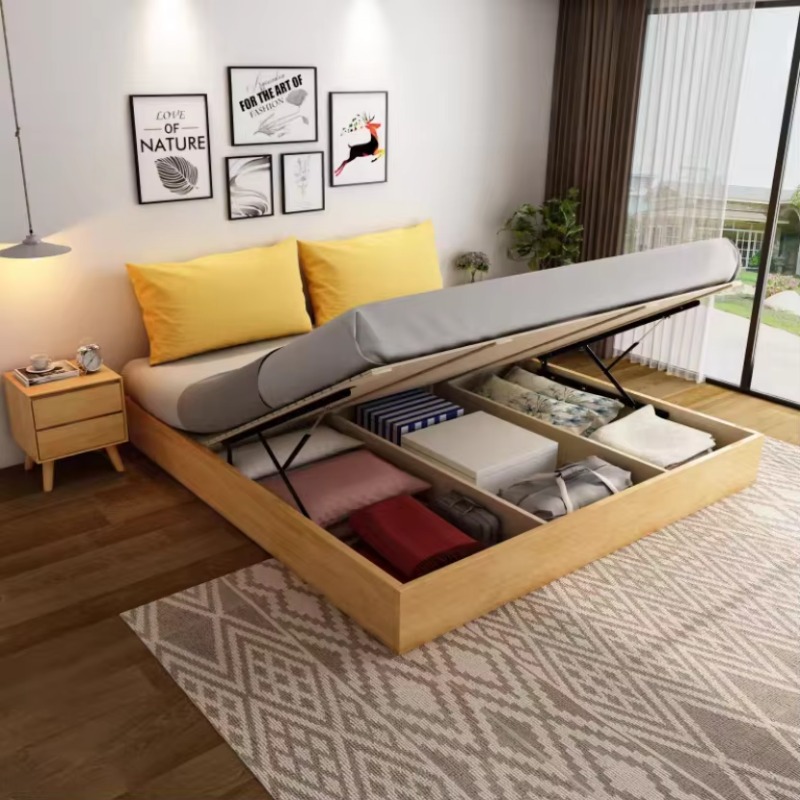 Rangka Tempat Tidur dengan Pen - Gas Lift Storage Bed Hydraulic ulasan dan harga