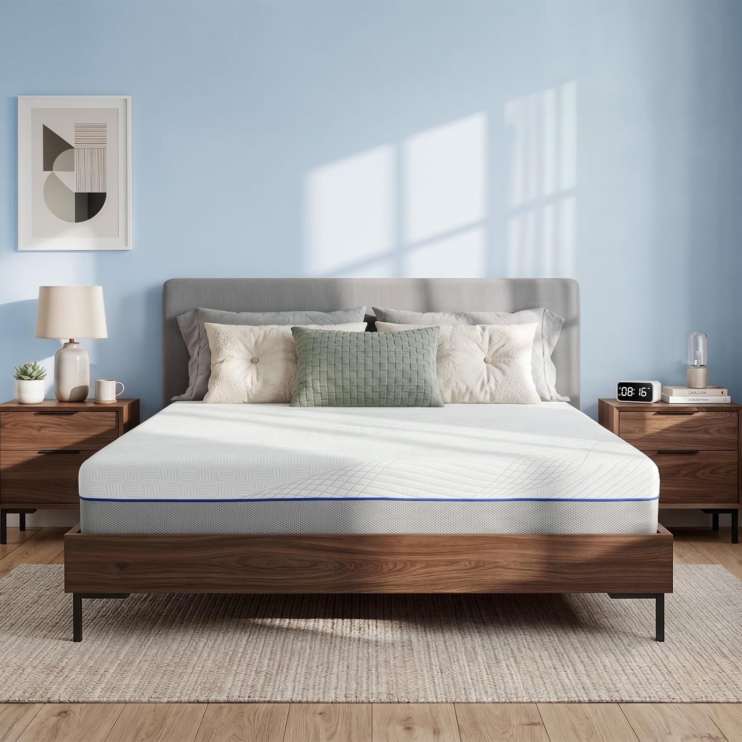 Kasur Ukuran Queen dengan Busa - Memory Foam Mattress In A Box Queen ulasan dan harga