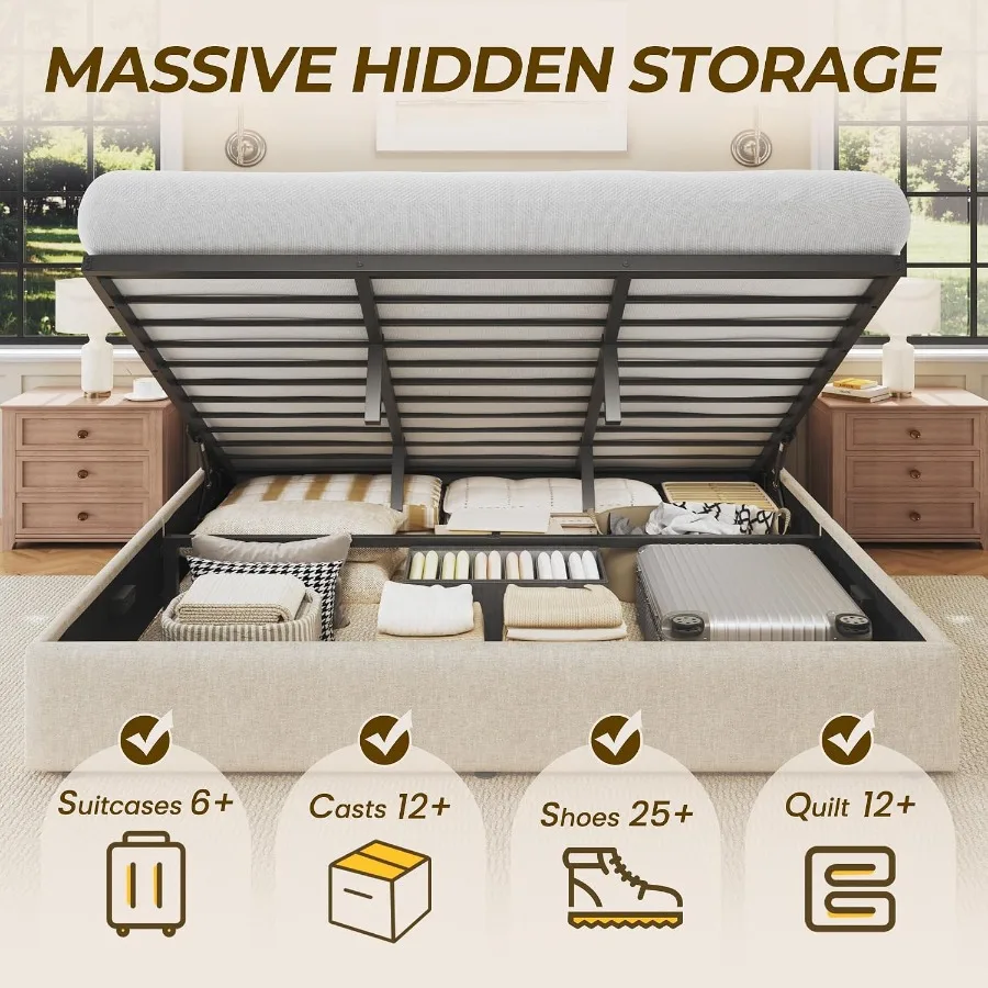 Rangka Tempat Tidur dengan Pen - Gas Lift Storage Bed Hydraulic ulasan dan harga