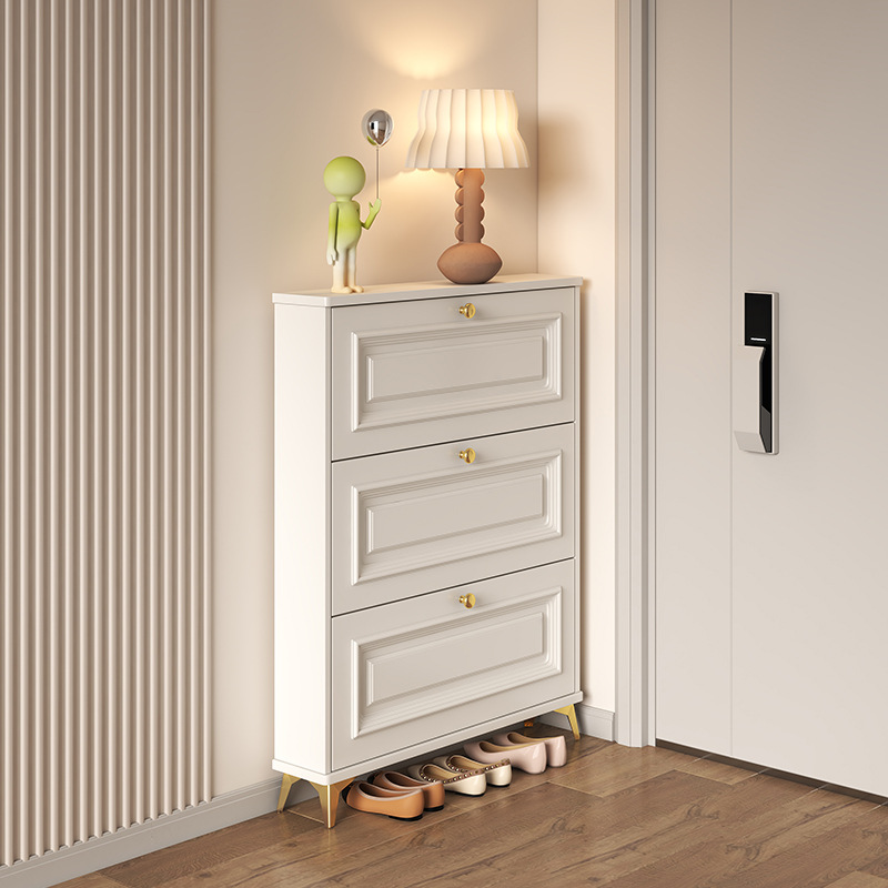 Lemari Sepatu Pintu Masuk Gaya - Shoe Rack Cabinet Narrow Entryway ulasan dan harga