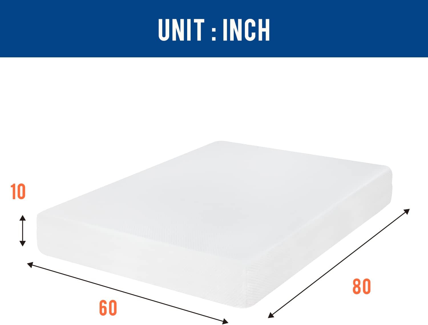 Kasur Ukuran Queen Busa Memori - Memory Foam Mattress In A Box Queen ulasan dan harga
