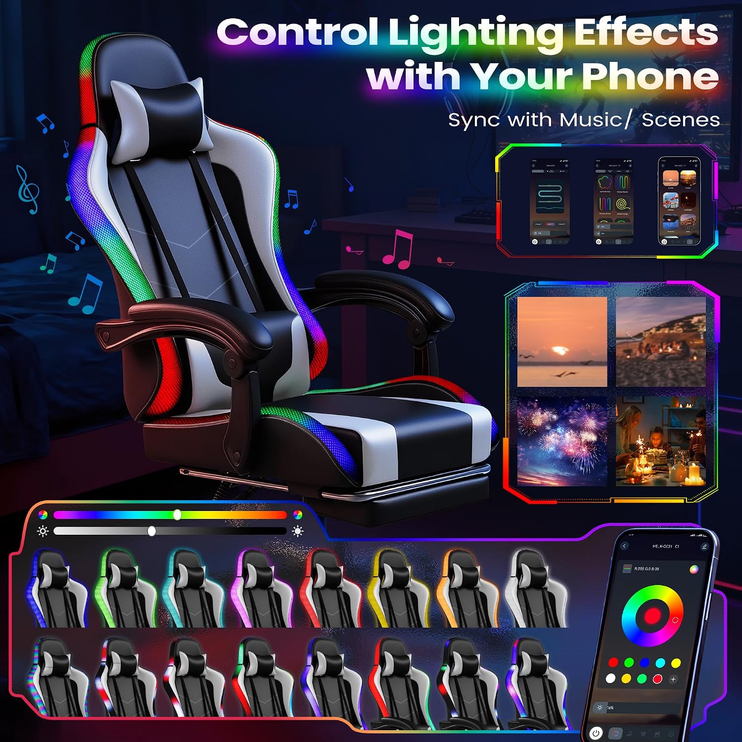 Kursi Gaming Homall, Kursi PC  - Sofas ulasan dan harga