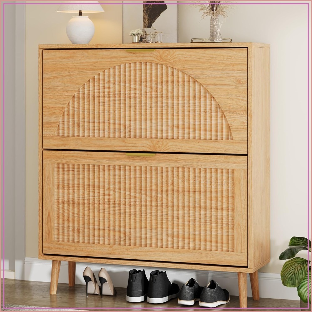3 Lemari Penyimpanan Sepatu Mo - Shoe Rack Cabinet Narrow Entryway ulasan dan harga