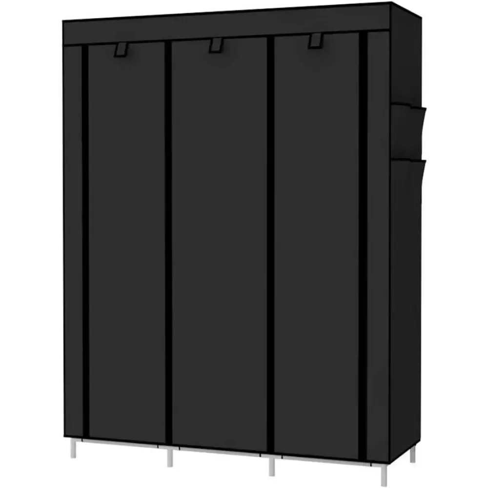 Lemari Pakaian Portabel, Penyi - Wardrobe Closet Portable Fabric Cover ulasan dan harga